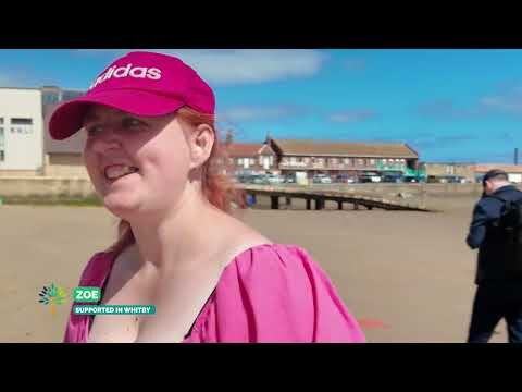 Moorview Care — film still Moorview Care film interview on the Whitby seafront